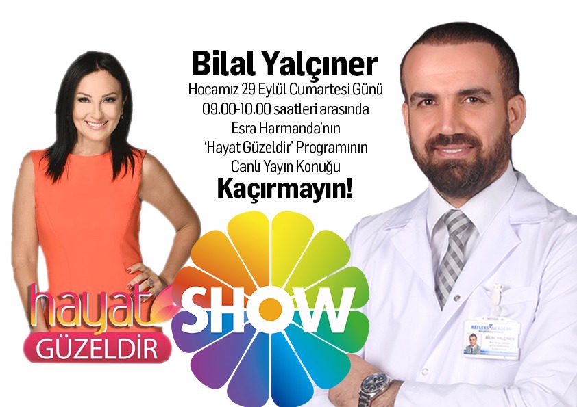 BİLAL YALÇINER HOCAMIZ 29 EYLÜL'DE SHOW TV'DE