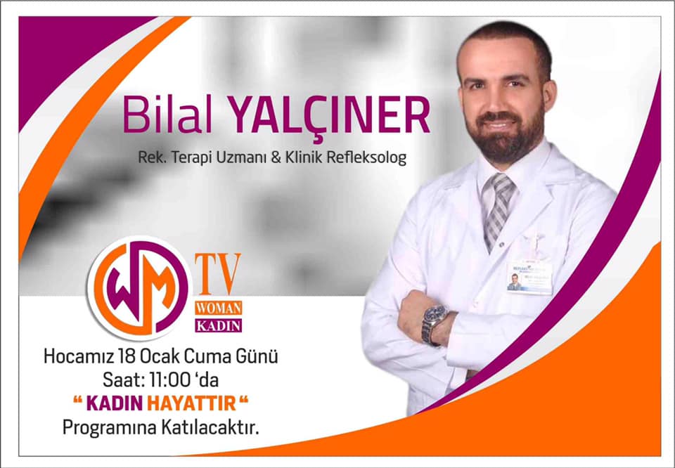 BİLAL YALÇINER HOCAMIZ, 18 OCAK CUMA GÜNÜ WOMAN TV'DE