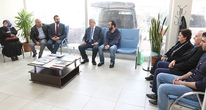 ESKİ BŞ.BLD. BAŞKANIMIZIN ZİYARETİ