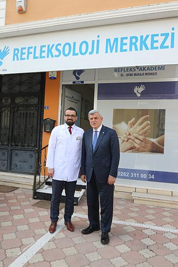 ESKİ BŞ.BLD. BAŞKANIMIZIN ZİYARETİ